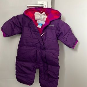 Columbia 0-3m snowsuit